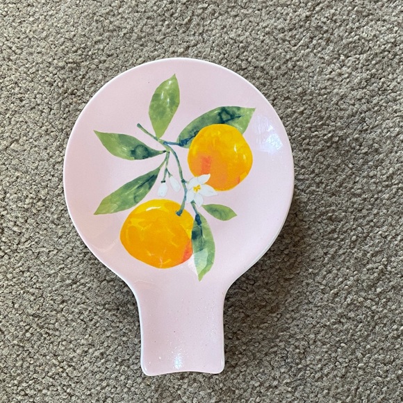 Pink Citrus Spoon Rest Sur La Table - Picture 1 of 5